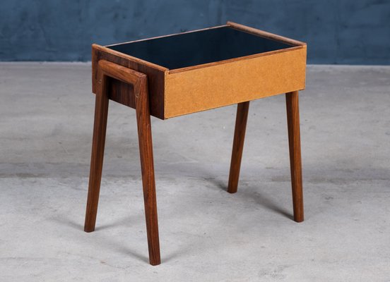 Mid-Century Danish Rosewood Nightstand from Ølholm Møbelfabrik, 1960s-ZGQ-884822