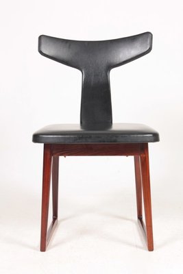 Mid-Century Danish Rosewood Side Chair by Helge Sibast for Sibast, 1960s-FK-699740