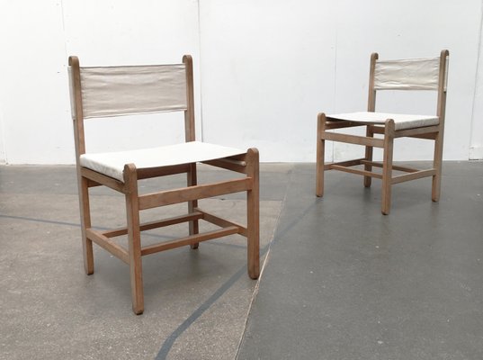 Mid-Century Danish Safari Dining Chairs by Peter Ole Schiønning for Niels Eilersen, Set of 6-UAH-865029