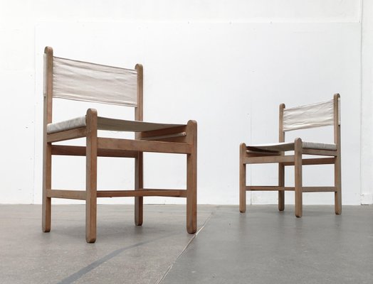 Mid-Century Danish Safari Dining Chairs by Peter Ole Schiønning for Niels Eilersen, Set of 6-UAH-865029