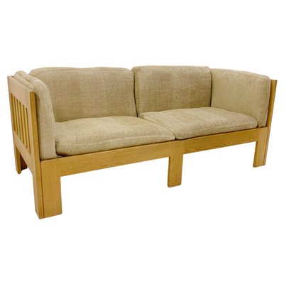 Mid-Century Danish Sofa in Oak by Tage Poulsen, 1960s-FGA-1331151