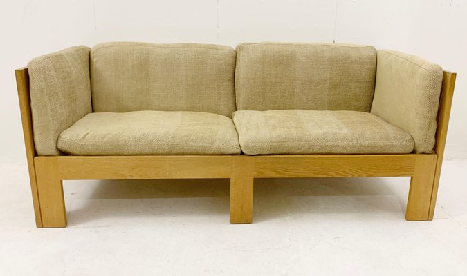 Mid-Century Danish Sofa in Oak by Tage Poulsen, 1960s-FGA-1331151