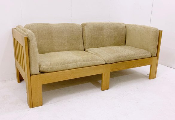 Mid-Century Danish Sofa in Oak by Tage Poulsen, 1960s-FGA-1331151