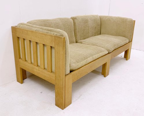 Mid-Century Danish Sofa in Oak by Tage Poulsen, 1960s-FGA-1331151