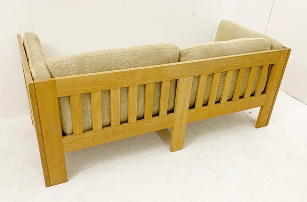 Mid-Century Danish Sofa in Oak by Tage Poulsen, 1960s-FGA-1331151