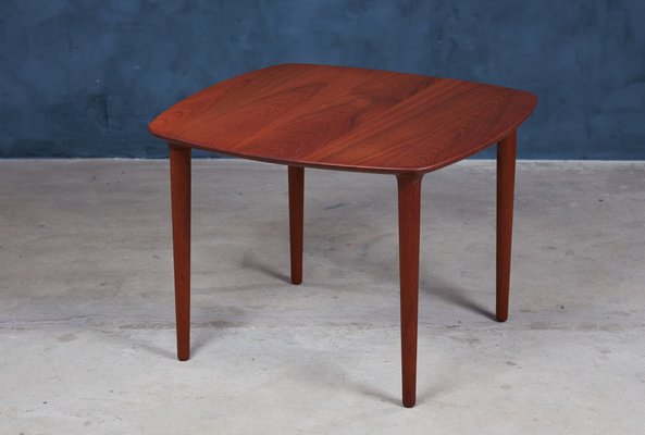 Mid-Century Danish Solid Teak Side Table, 1960s-ZGQ-954489