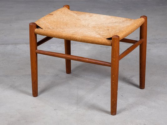 Mid-Century Danish Stool by Jørgen Bækmark for FDB, 1960s-ZGQ-739805