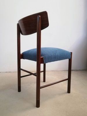 Mid-Century Danish Style Dining Chairs in Mahogany & Rosewood,1960, Set of 4-UIW-1295050