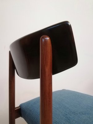 Mid-Century Danish Style Dining Chairs in Mahogany & Rosewood,1960, Set of 4-UIW-1295050