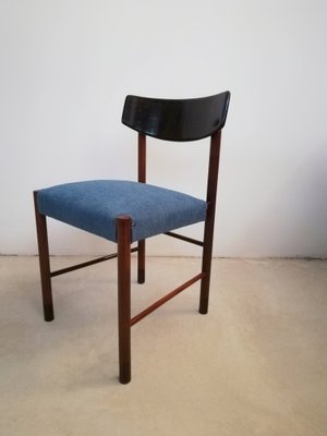 Mid-Century Danish Style Dining Chairs in Mahogany & Rosewood,1960, Set of 4-UIW-1295050