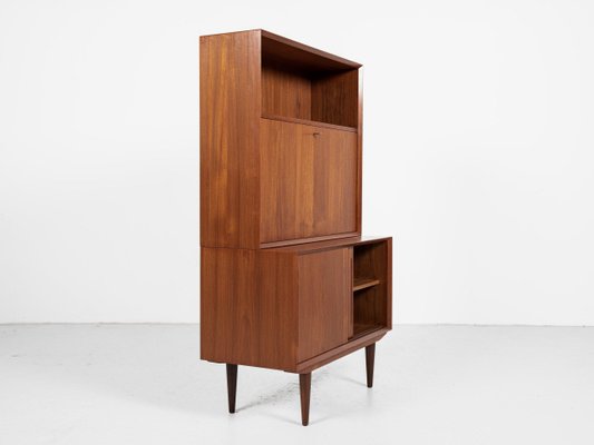 Mid-Century Danish Teak 2 Part Cabinet by Svend Aage Rasmussen for Alderly Furniture Factory-MF-1229387