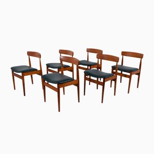 Mid-Century Danish Teak Chairs from Farsö Stolefabrik, Denmark, 1960s, Set of 6-NIT-1371574