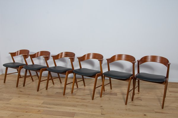 Mid-Century Danish Teak Chairs from Korup Stolefabrik, Denmark, 1960s, Set of 6-NIT-1706468