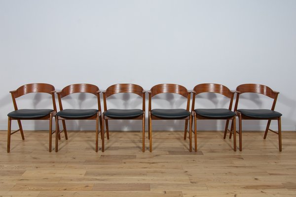 Mid-Century Danish Teak Chairs from Korup Stolefabrik, Denmark, 1960s, Set of 6-NIT-1706468