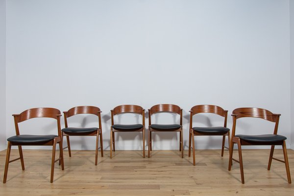 Mid-Century Danish Teak Chairs from Korup Stolefabrik, Denmark, 1960s, Set of 6-NIT-1706468