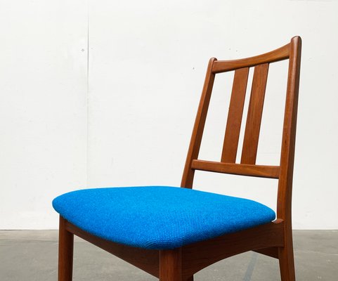 Mid-Century Danish Teak Chairs with New Kvadrat Hallingdal Cushions, 1960s, Set of 2-UAH-1330927