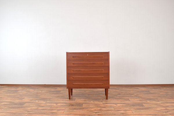 Mid-Century Danish Teak Chest of Drawers, 1960s-LOT-2023779