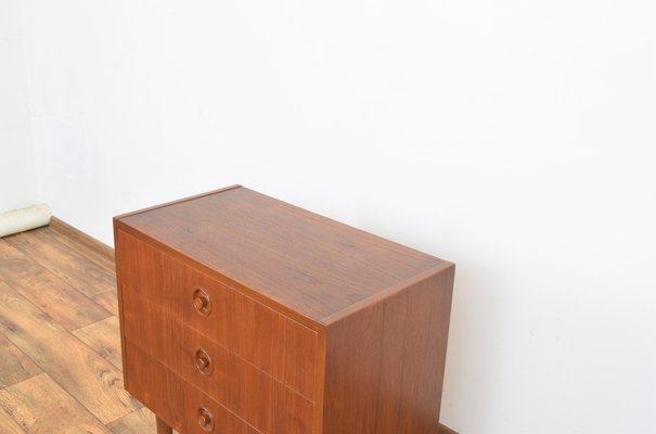 Mid-Century Danish Teak Chest of Drawers, 1960s-LOT-1178355