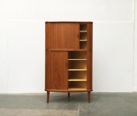 Mid-Century Danish Teak Corner Cabinet by Arne Hovmand-Olsen for Skovmand & Andersen-UAH-557700