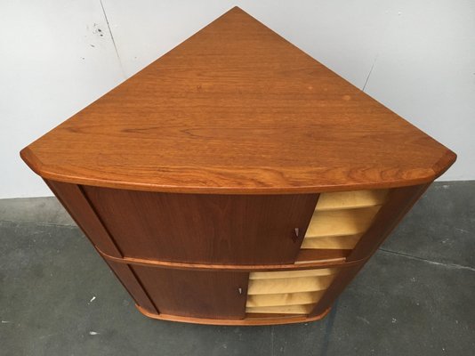 Mid-Century Danish Teak Corner Cabinet by Arne Hovmand-Olsen for Skovmand & Andersen-UAH-557700