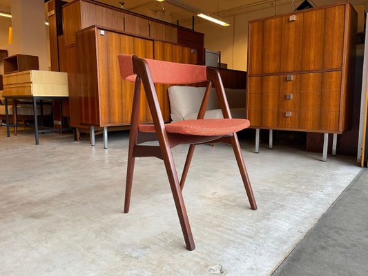 Mid-Century Danish Teak Desk Chair by Th. Harlev, 1960s-WSA-844523