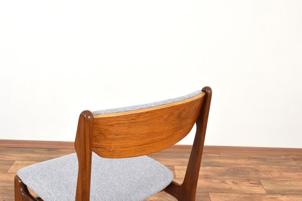 Mid-Century Danish Teak Dining Chairs by Erik Buch, 1960s, Set of 4-LOT-2032091