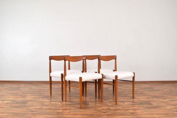 Mid-Century Danish Teak Dining Chairs by H.W. Klein for Bramin, 1960s, Set of 4-LOT-1998005