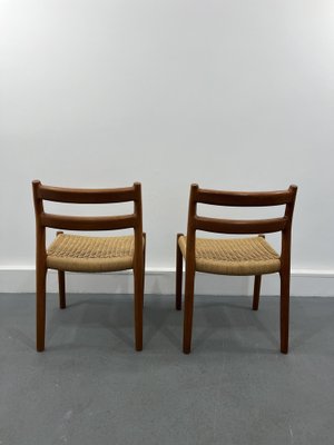 Mid-Century Danish Teak Dining Chairs by Niels O. Møller for J. L. Moller, Set of 2-JWH-1790888