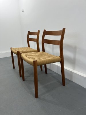 Mid-Century Danish Teak Dining Chairs by Niels O. Møller for J. L. Moller, Set of 2-JWH-1790888