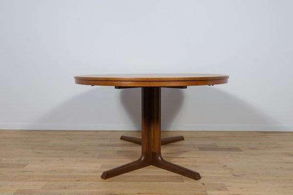 Mid-Century Danish Teak Extendable Dining Table, 1960s-NIT-1795643