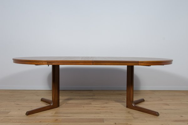 Mid-Century Danish Teak Extendable Dining Table, 1960s-NIT-1795643