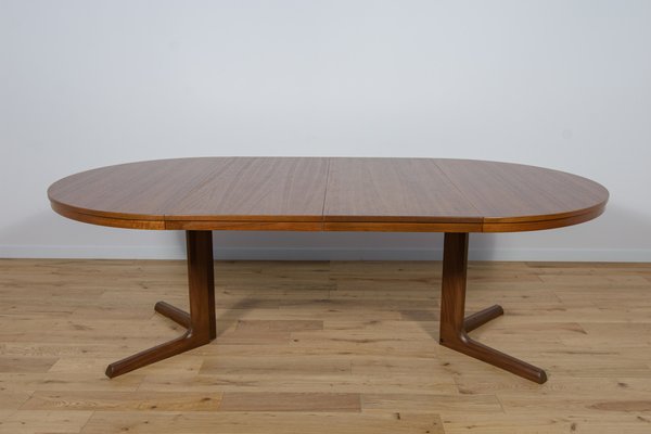 Mid-Century Danish Teak Extendable Dining Table, 1960s-NIT-1795643