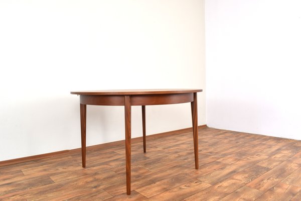 Mid-Century Danish Teak Extendable Dining Table, 1960s-LOT-2032075