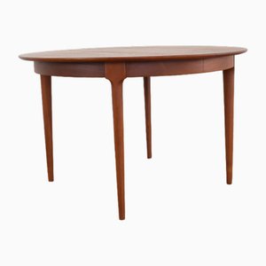 Mid-Century Danish Teak Extendable Dining Table, 1960s-LOT-2032123