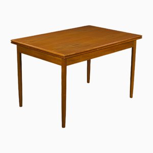 Mid-Century Danish Teak Extendable Dining Table, 1960s-ZZH-1732016