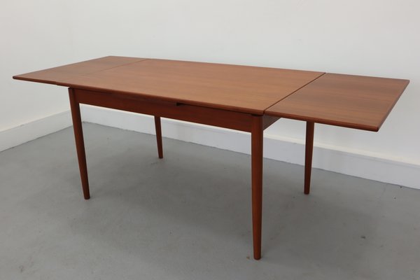 Mid-Century Danish Teak Extending Dining Table from Am Mobler-JWH-1049657