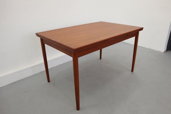 Mid-Century Danish Teak Extending Dining Table from Am Mobler-JWH-1049657