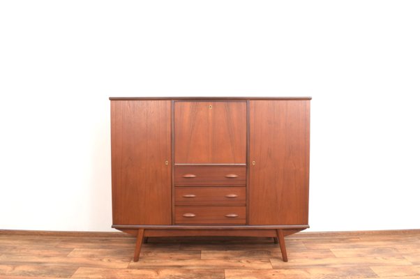 Mid-Century Danish Teak Highboard, 1960s-LOT-2023791