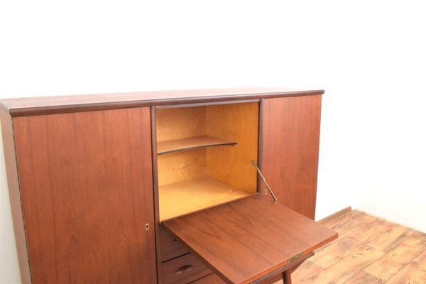 Mid-Century Danish Teak Highboard, 1960s-LOT-2023791