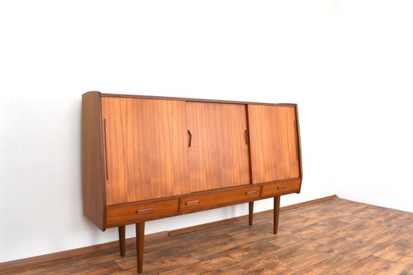 Mid-Century Danish Teak Highboard, 1960s-LOT-2023789