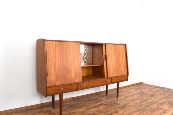 Mid-Century Danish Teak Highboard, 1960s-LOT-2023789