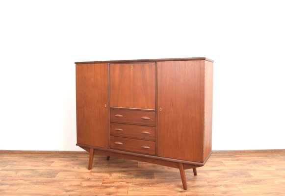 Mid-Century Danish Teak Highboard, 1960s-LOT-2023791