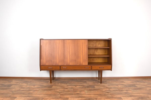 Mid-Century Danish Teak Highboard, 1960s-LOT-2023789