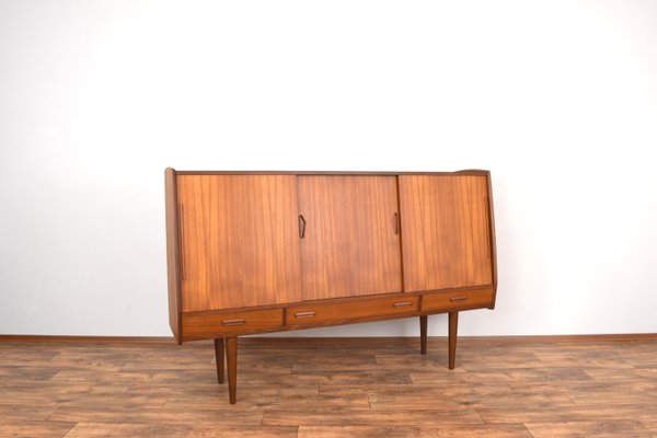 Mid-Century Danish Teak Highboard, 1960s-LOT-2023789