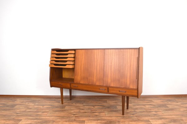 Mid-Century Danish Teak Highboard, 1960s-LOT-2023789