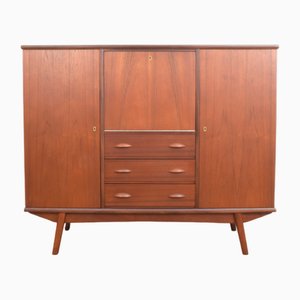 Mid-Century Danish Teak Highboard, 1960s-LOT-2023791