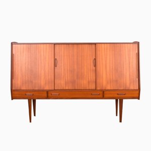 Mid-Century Danish Teak Highboard, 1960s-LOT-2023789