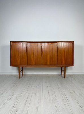 Mid-Century Danish Teak Highboard by Axel Christensen for Aco Møbler, 1960s-XCQ-2042134