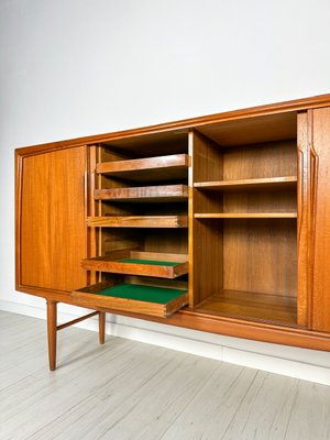 Mid-Century Danish Teak Highboard by Axel Christensen for Aco Møbler, 1960s-XCQ-2042134