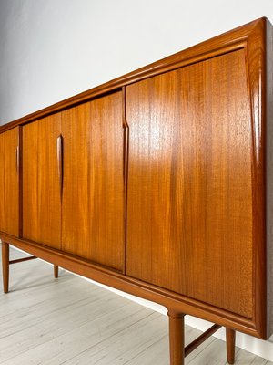 Mid-Century Danish Teak Highboard by Axel Christensen for Aco Møbler, 1960s-XCQ-2042134